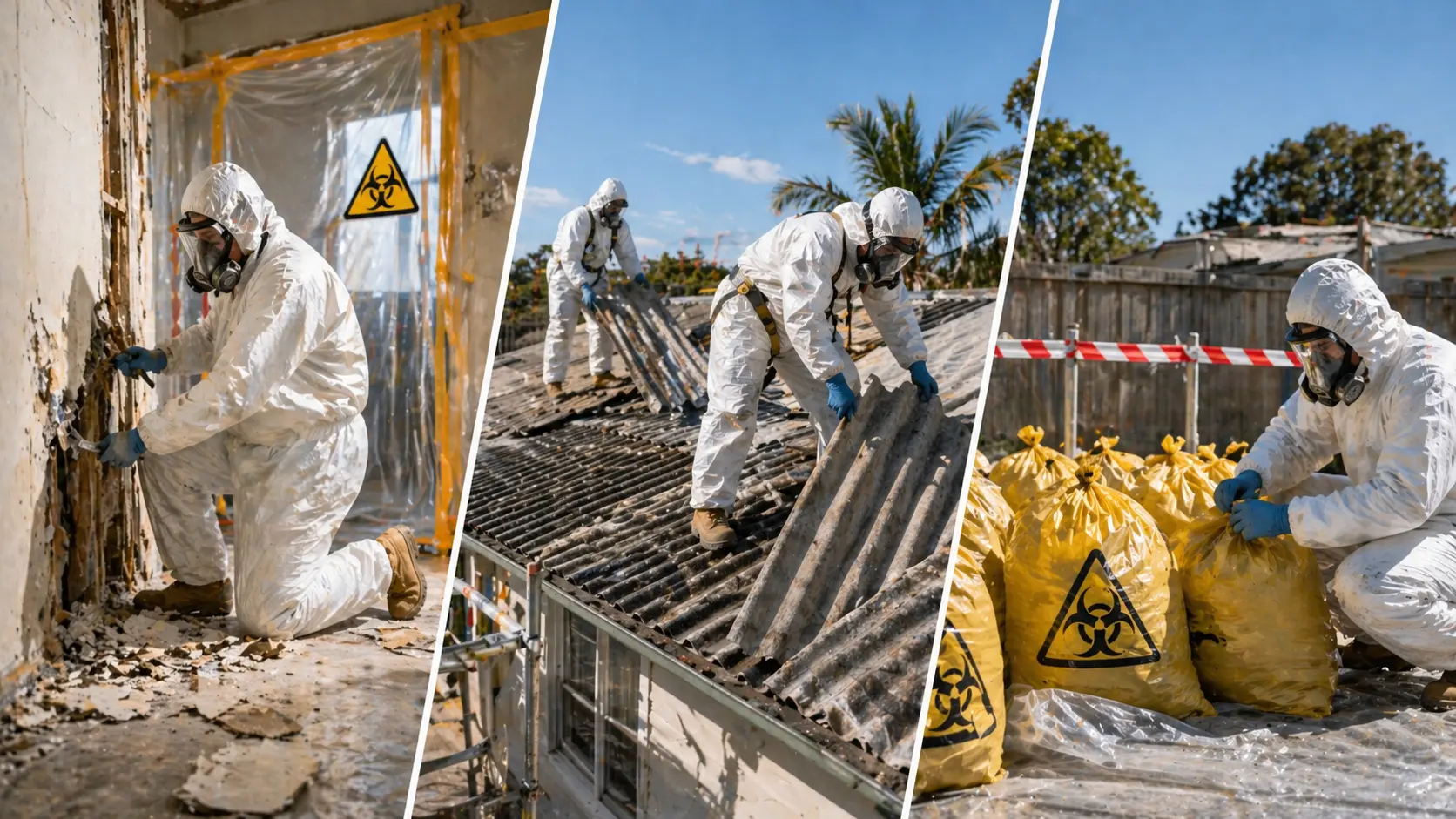 asbestos removal timeline Brisbane by job type
